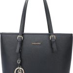 Gallantry Dames Tas Shopper met rits Handtas Schooltas Werktas Geschikt voor A4 (Zwart) : Amazon.nl: Kleding, schoenen & sieraden