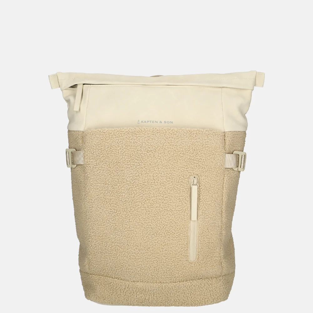 kapten-en-son-rugzak-869gno.webp Kapten & Son Aarhus laptoprugzak teddy fleece - Afbeelding 1
