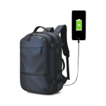 CarryQuest® Heren Rugzak Laptop + USB Capaciteit 3 Kleuren