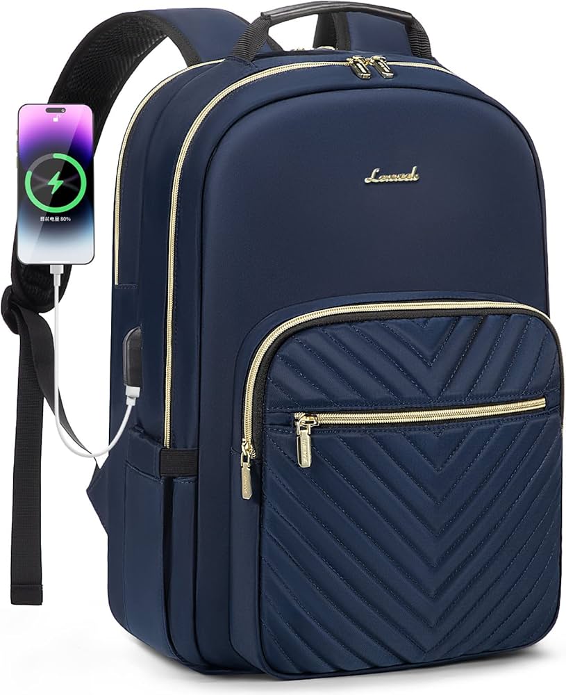 laptoptas-dames-rugzak-210pwj-1.jpg LOVEVOOK laptoprugzak voor dames, 15,6 inch, laptoptas, rugzak, waterdicht, schoolrugzak, meisjes, tieners, rugzak, met laptopvak, USB oplaadaansluiting, voor zaken, reizen, school, blauw : Amazon.nl: Elektronica - Afbeelding 1