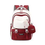 CarryQuest® Schooltas Meisjes Waterdicht Schooltassen Rood