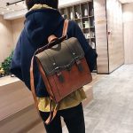 POWER 8 Leren rugzak dames vintage Bruin Echt leer Ruim ontwerp | bol