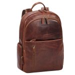 Rio" Premium Lederen Rugzak met Laptopvak 15.6 Inch voor Heren | STILORD
