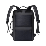 Zwart CarryQuest® Heren Rugzak Laptop + USB Capaciteit Zwart