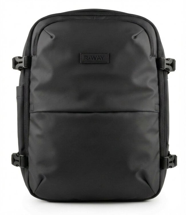 rugzak-laptopvak-808bru-1.jpg R Way Premium Rugzak Zwart Vacuumtas Laptopvak - Afbeelding 1