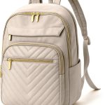 Rugzak Dames Rugtas Dames inclusief Laptopvak tot 14 inch Beige/ Off White | bol