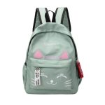 Kat Rugzak Zachte Grijze Poes Leuke Meiden Schooltas Rugtas reitontassen