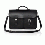 Leren schooltas XL