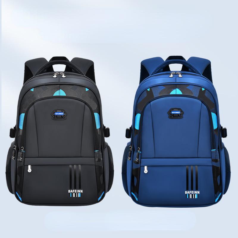 schooltassen-jongens-536qdd-1.jpg Waterdichte kinderen schooltassen voor jongens Primaire rugzak met grote capaciteit Orthopedische rugzakken Schooltas Kids Mochila Infantil - Afbeelding 1